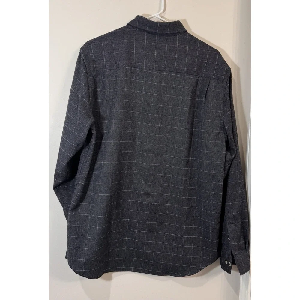 7 Diamonds Shirt Men's‎ Large HARLEY Flannel Button Up Long Sleeve